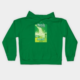 Ahch-To Farms Green Milk Kids Hoodie